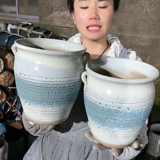 紫砂花盆正品口18高22