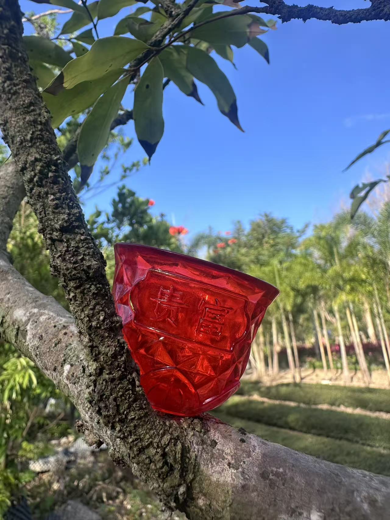 吉祥甘露水碗福摆件