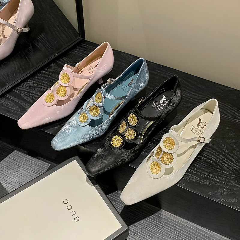 DJ时尚单鞋-A2785黑色