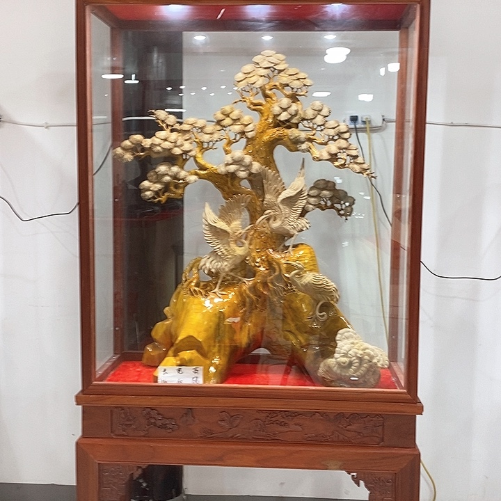 金丝楠千**集金丝楠摆件