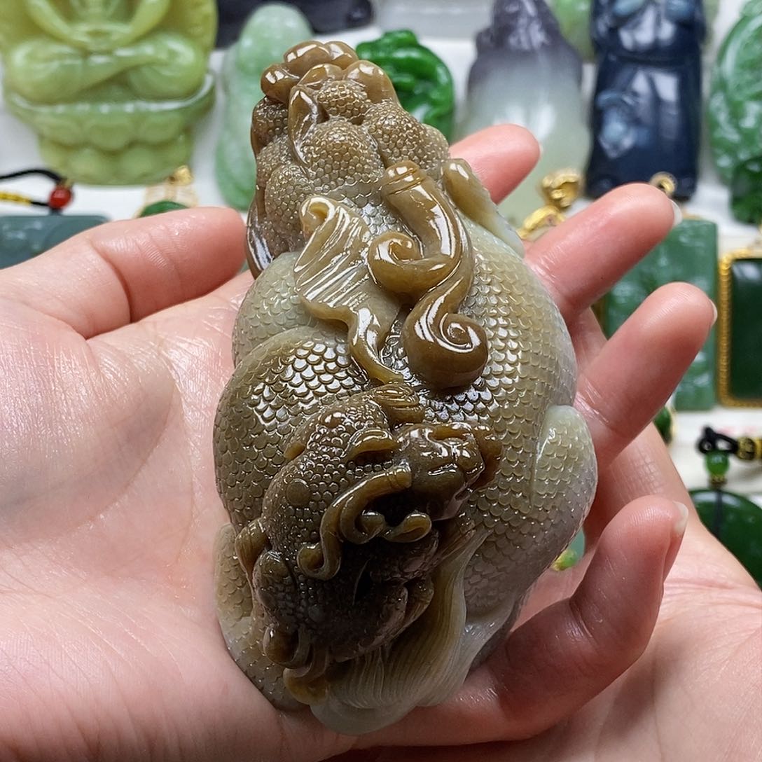 和田玉大手把未镶嵌