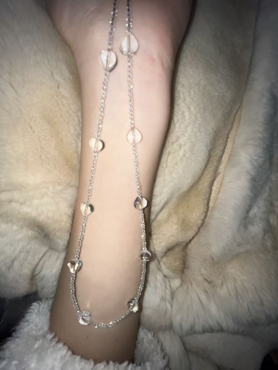 时尚OL女日韩项链首饰轻奢锁骨链坠链222