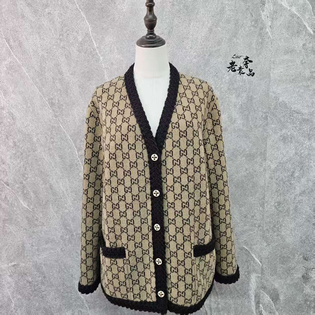 99新 GUCCI/古驰 海囤J/古驰上衣/M码/uu33486