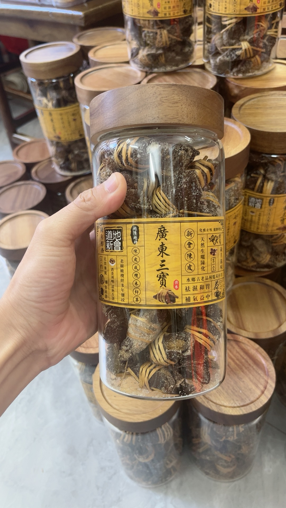 广东新会三宝扎梅江老树皮