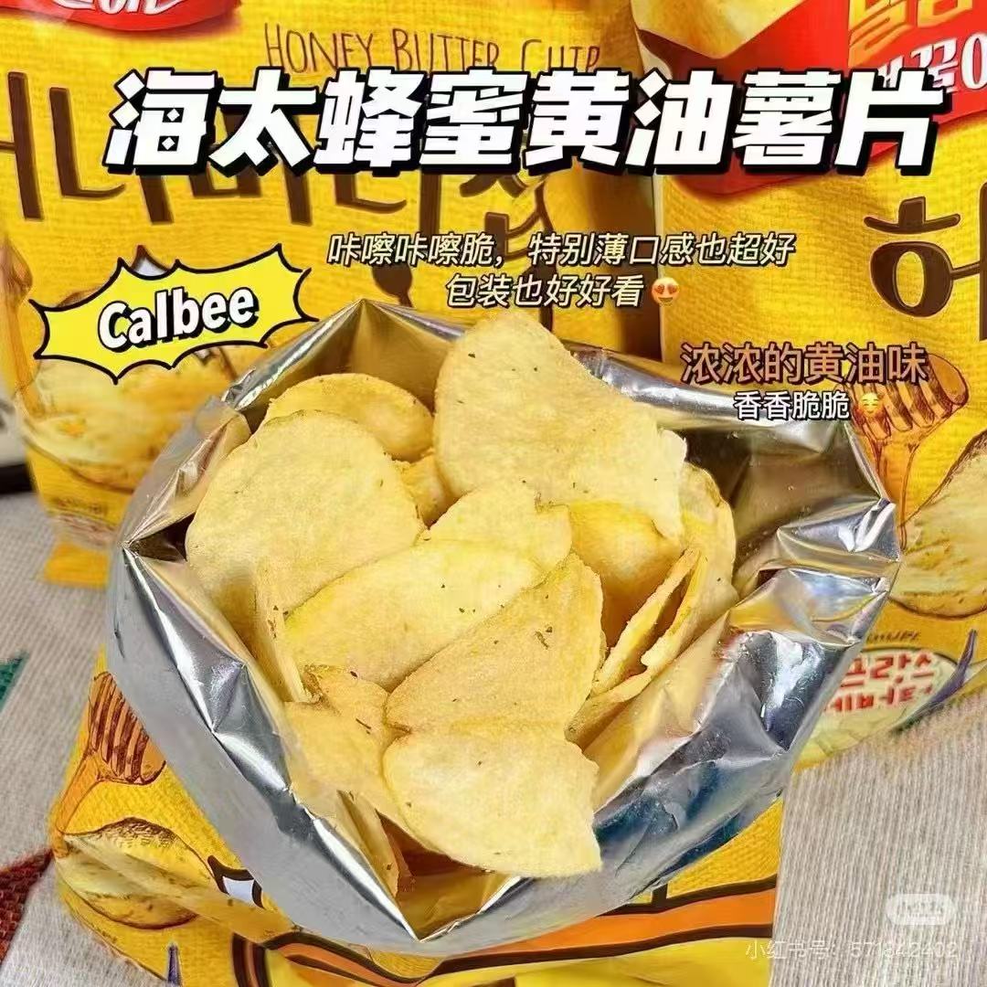 韩国海太蜂蜜黄油薯片
