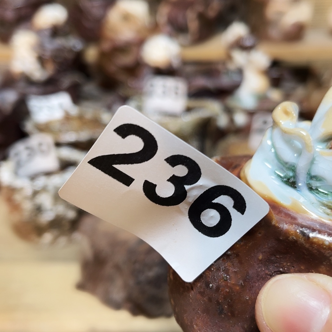 杯梦***里柴烧粗陶手捏宝瓶