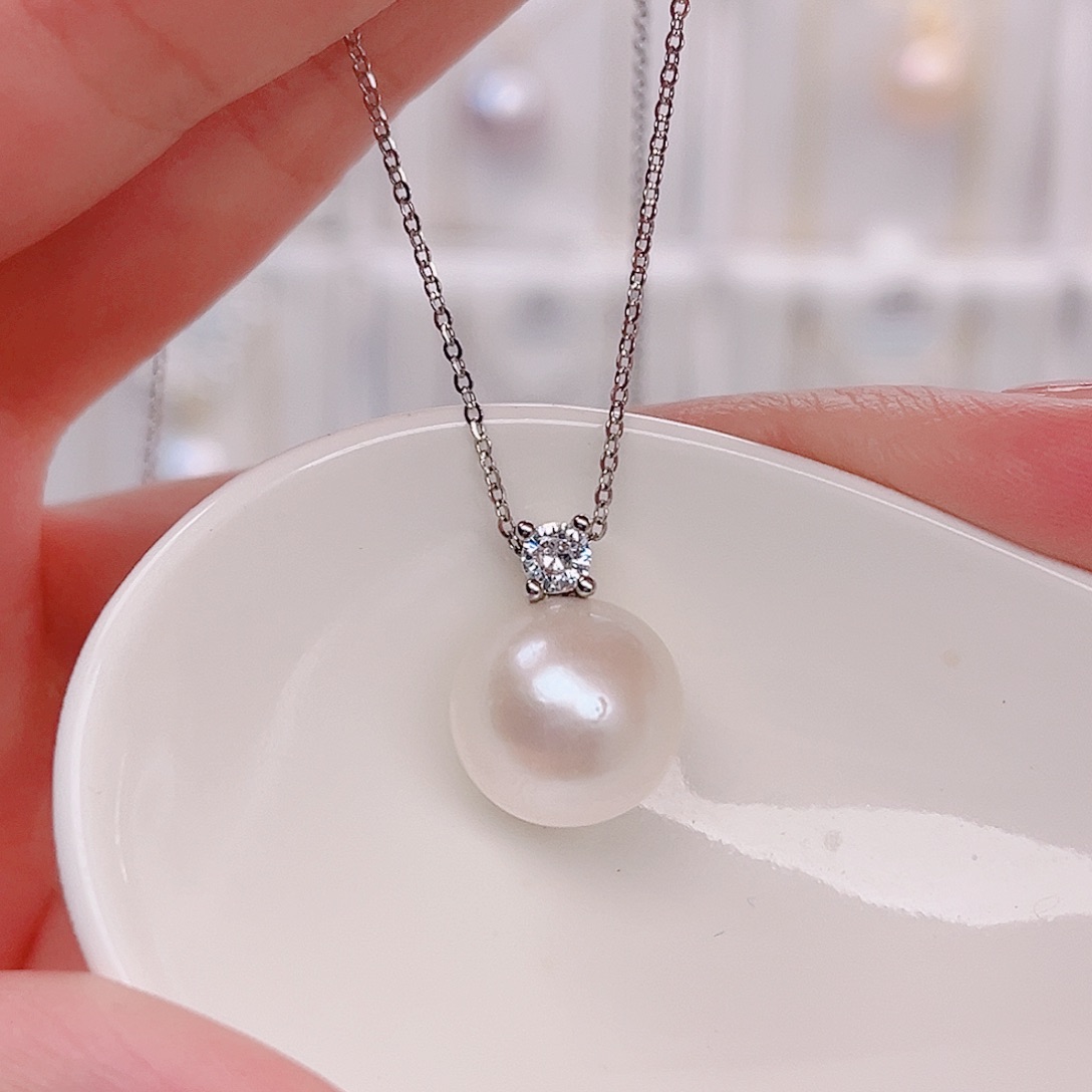 未镶嵌吊坠(赠链)淡水珍珠