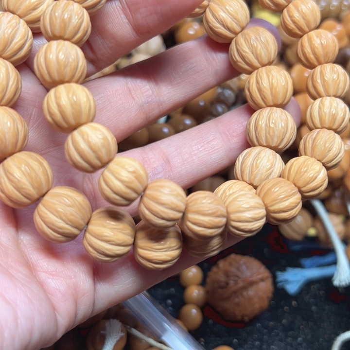 核桃瓜珠手串单圈福利微瑕