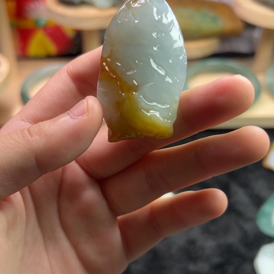 定制翡翠未镶嵌天然翡翠定制材料