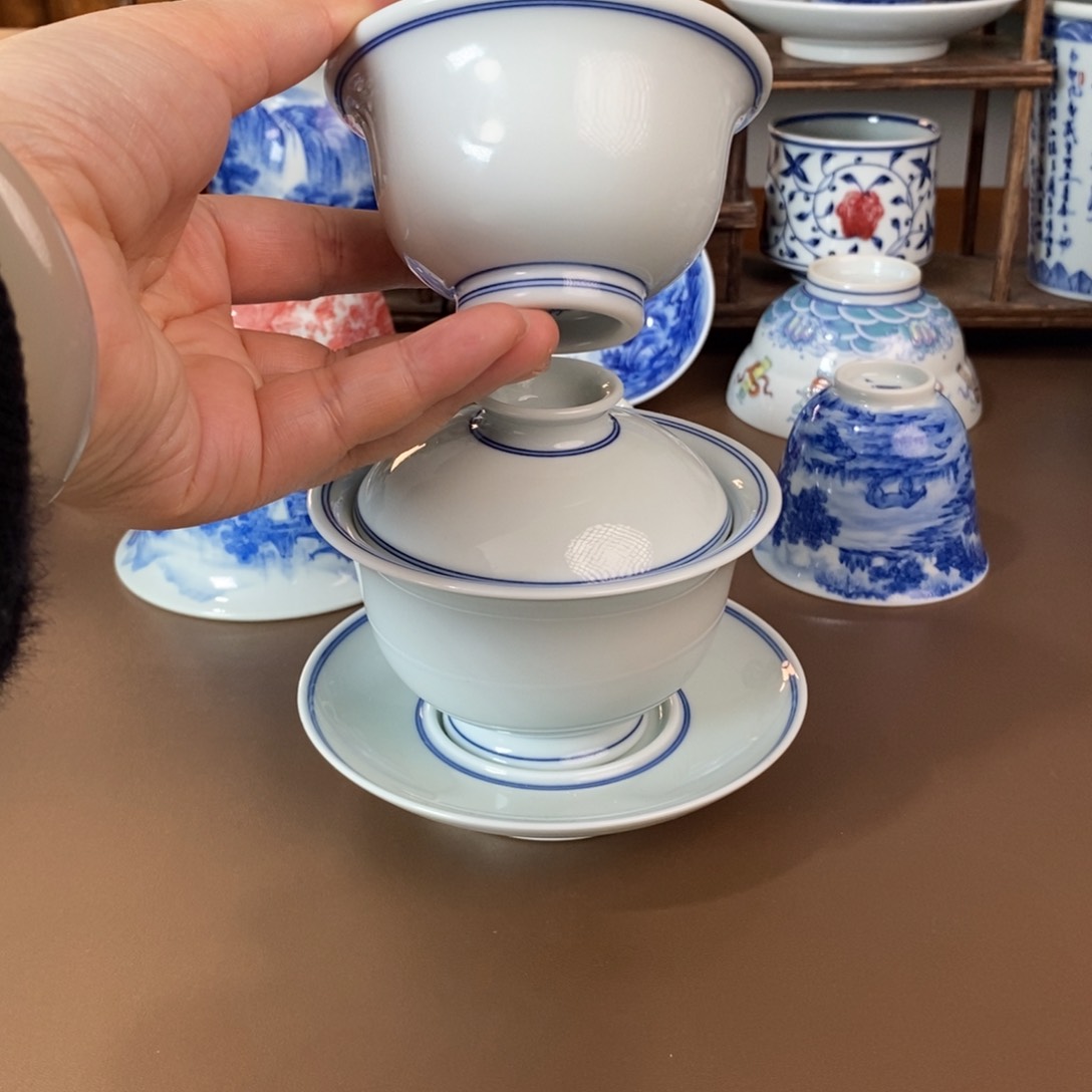 景德镇陶瓷手工手绘