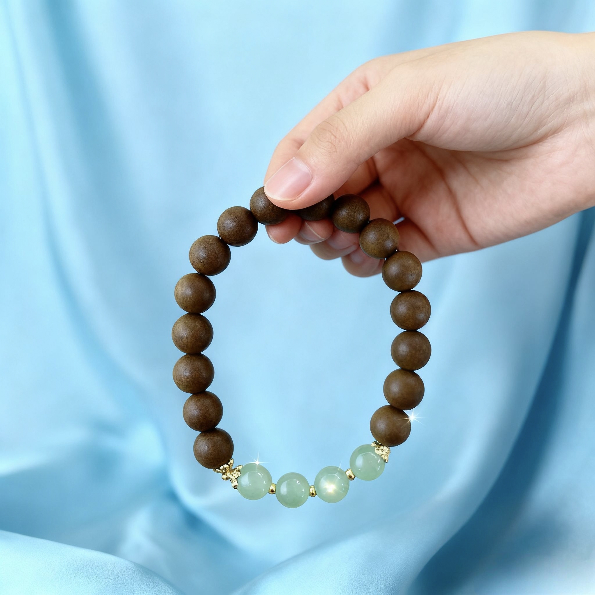 古方柠檬香非遗合香珠手串中药香珠手串醒神通窍避蟲手串送礼推荐