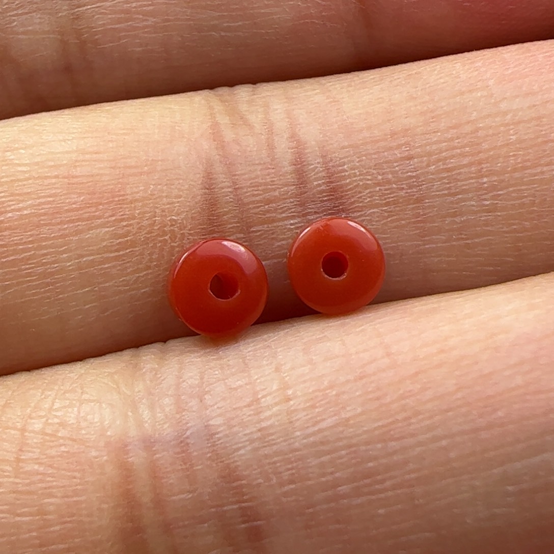 未镶嵌隔片南红玛瑙