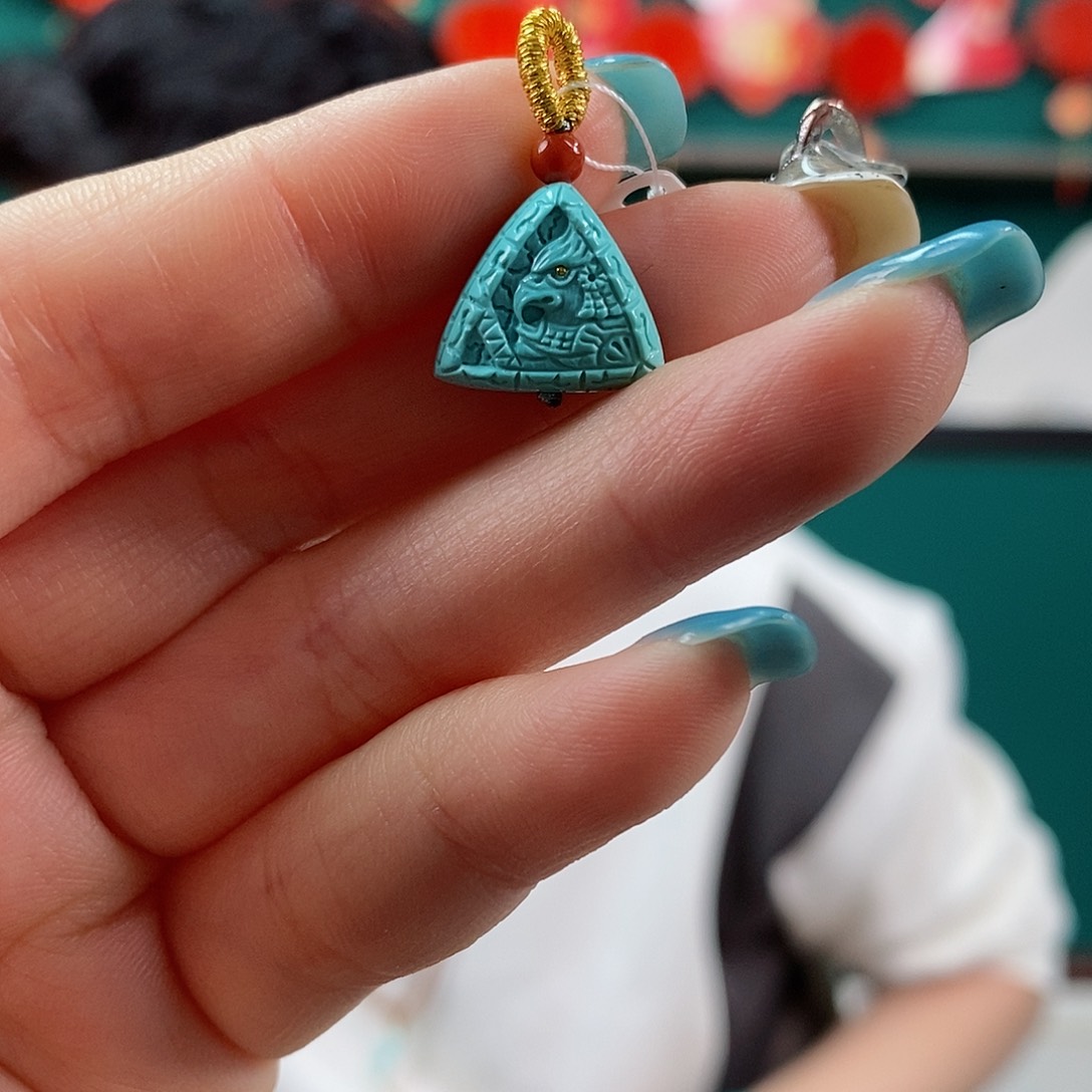 绿松石珠宝奇石未镶嵌