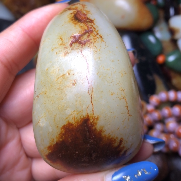 李***计和田玉未镶嵌珠宝奇石