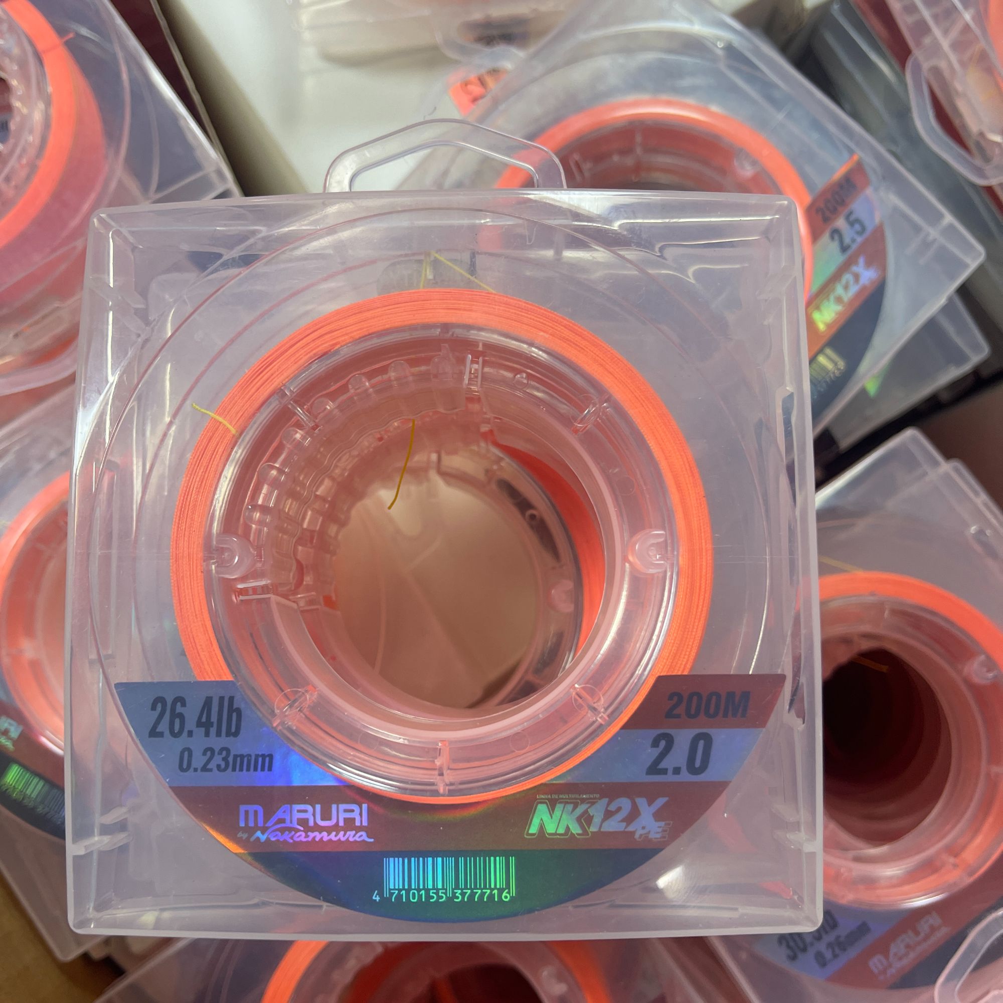 2盘尾货12编200米路亚PE线路亚渔具盲盒直播间拼手速