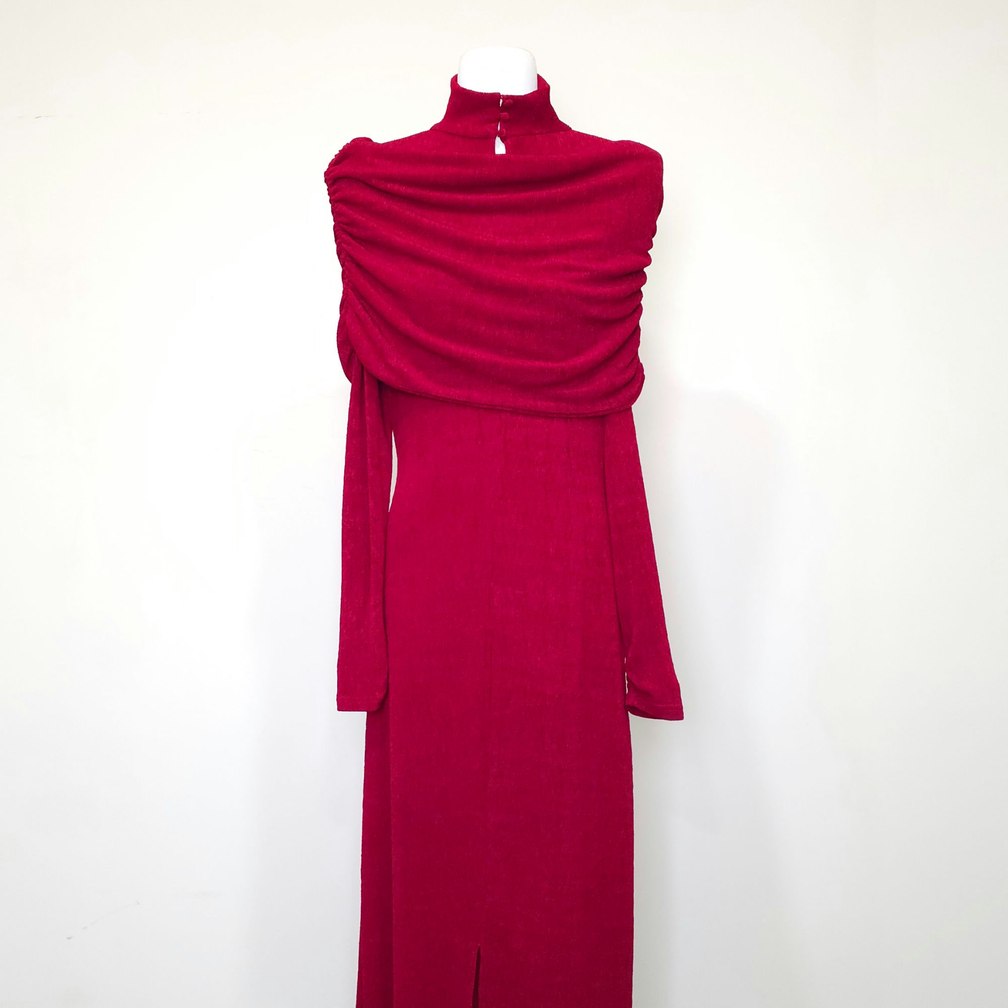 MONICA 修身显瘦披肩连衣裙两件套