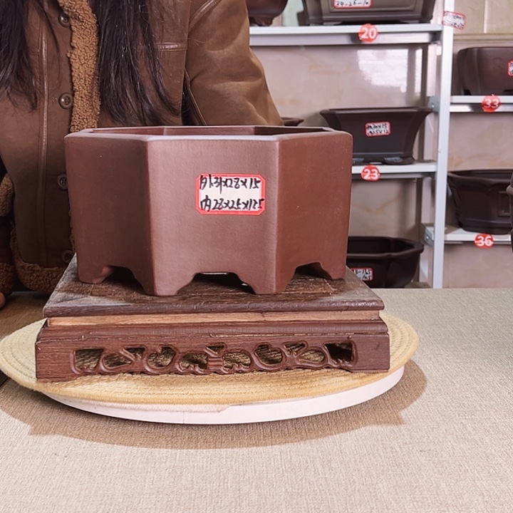 紫砂花盆紫砂花盆