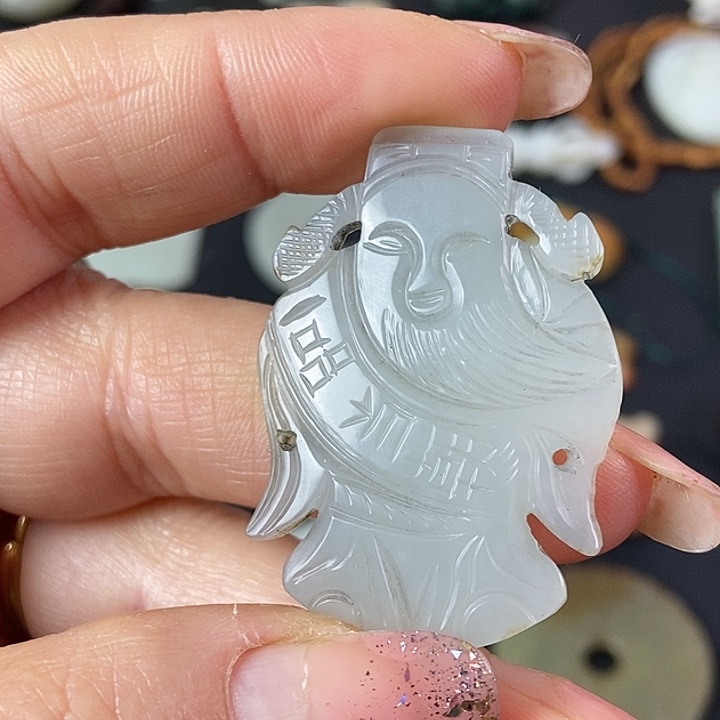 和田玉挂件未镶嵌