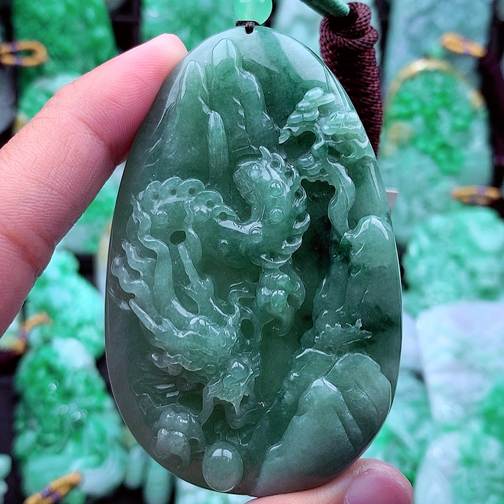 翡翠吊坠(不含链)未镶嵌
