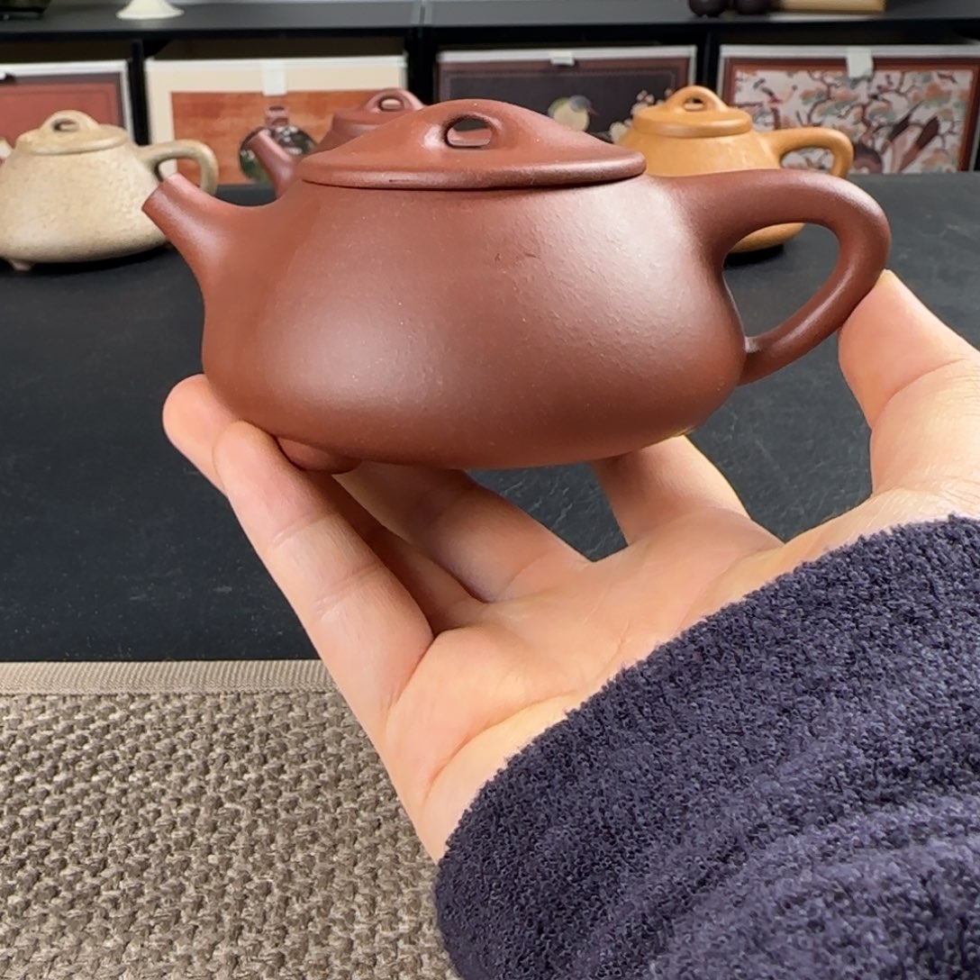 紫砂茶壶微瑕景舟