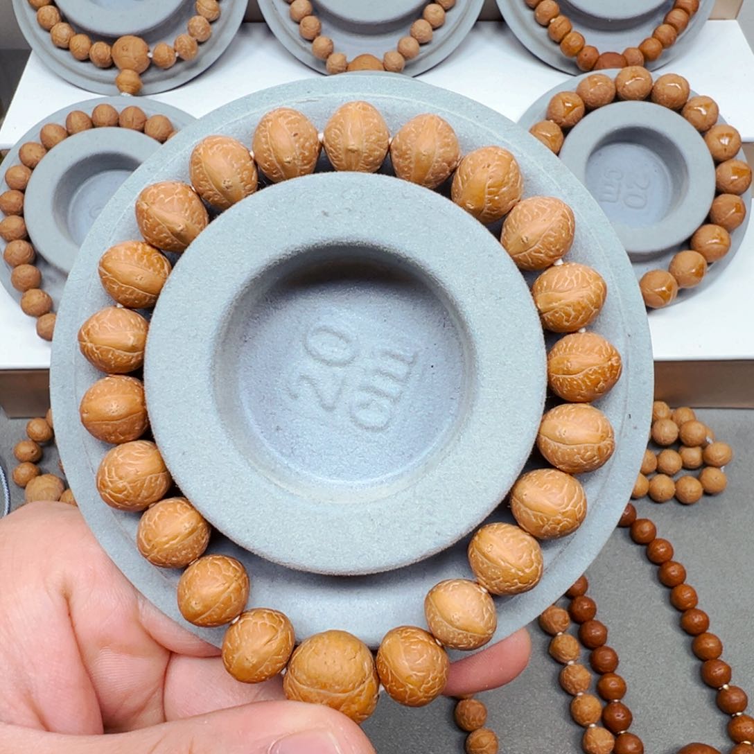 凤眼菩提手串11实心矮桩