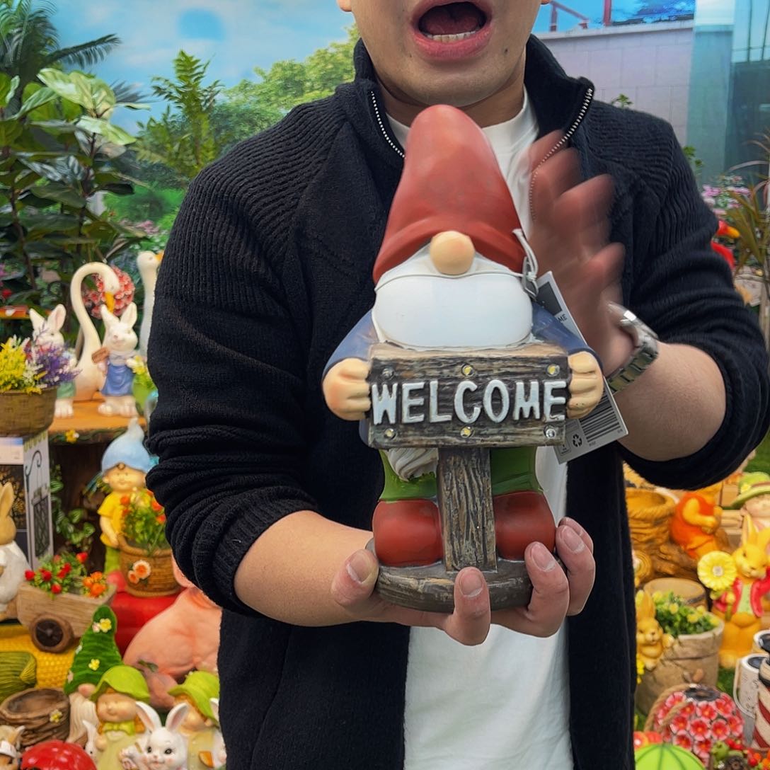 红陶花园庭院摆件