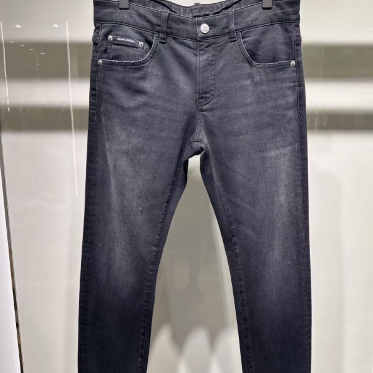 DG迪噶雅25秋季新款弹力水洗夏季直筒男士牛仔裤裤子