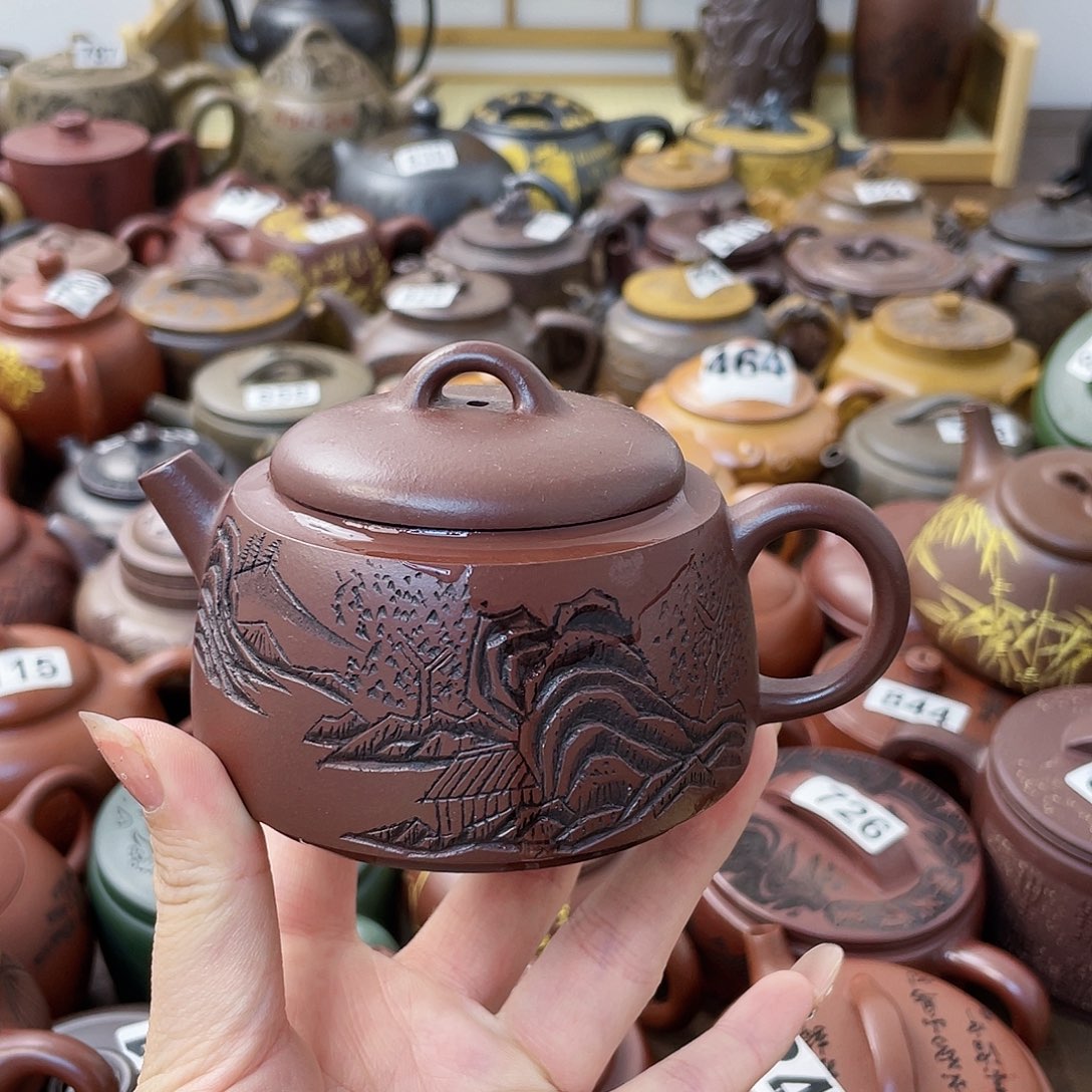 茶壶紫砂紫砂微瑕