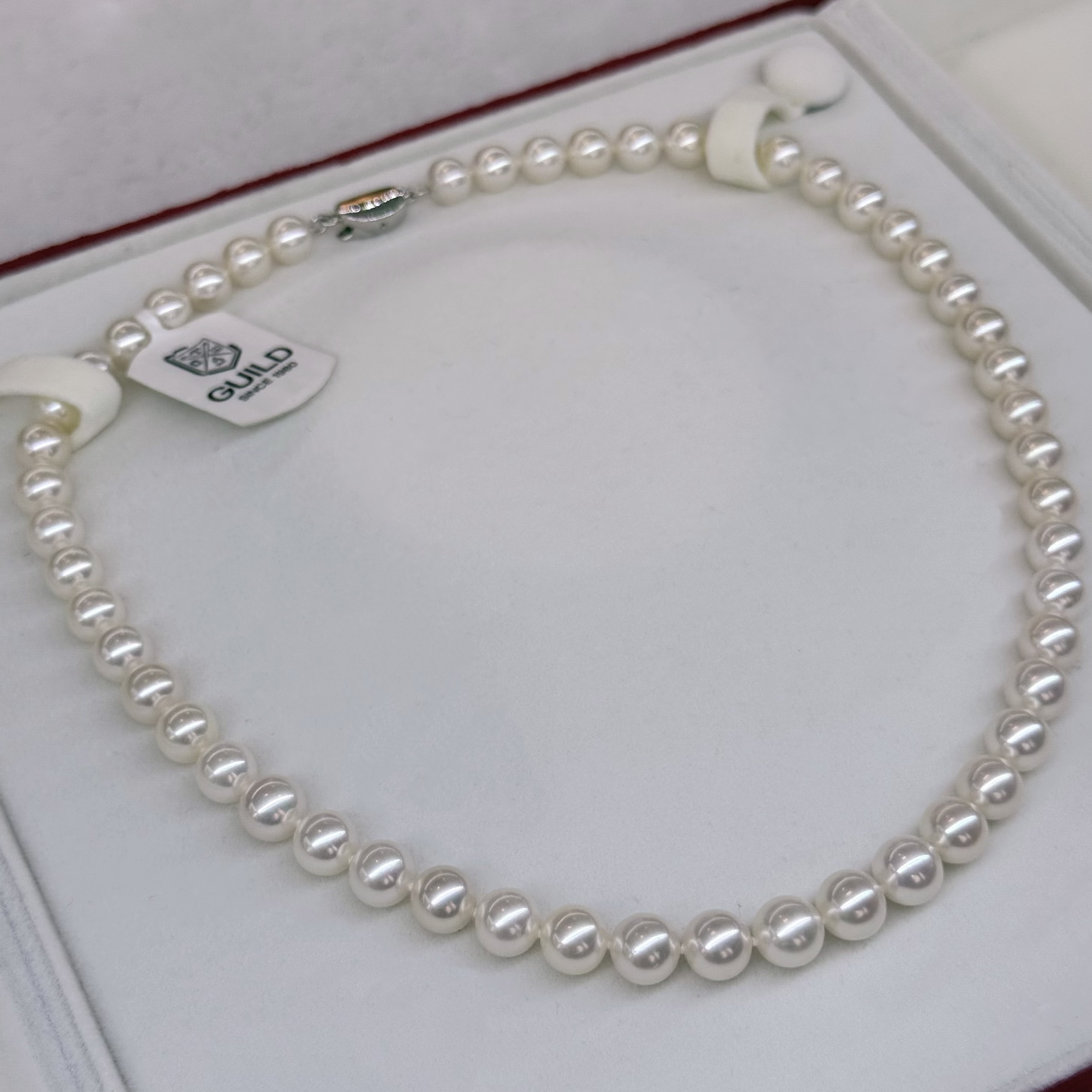 【 极光之辉大奖系列】【赛天女】吉尔德大证无核淡水珍珠项链RY8092