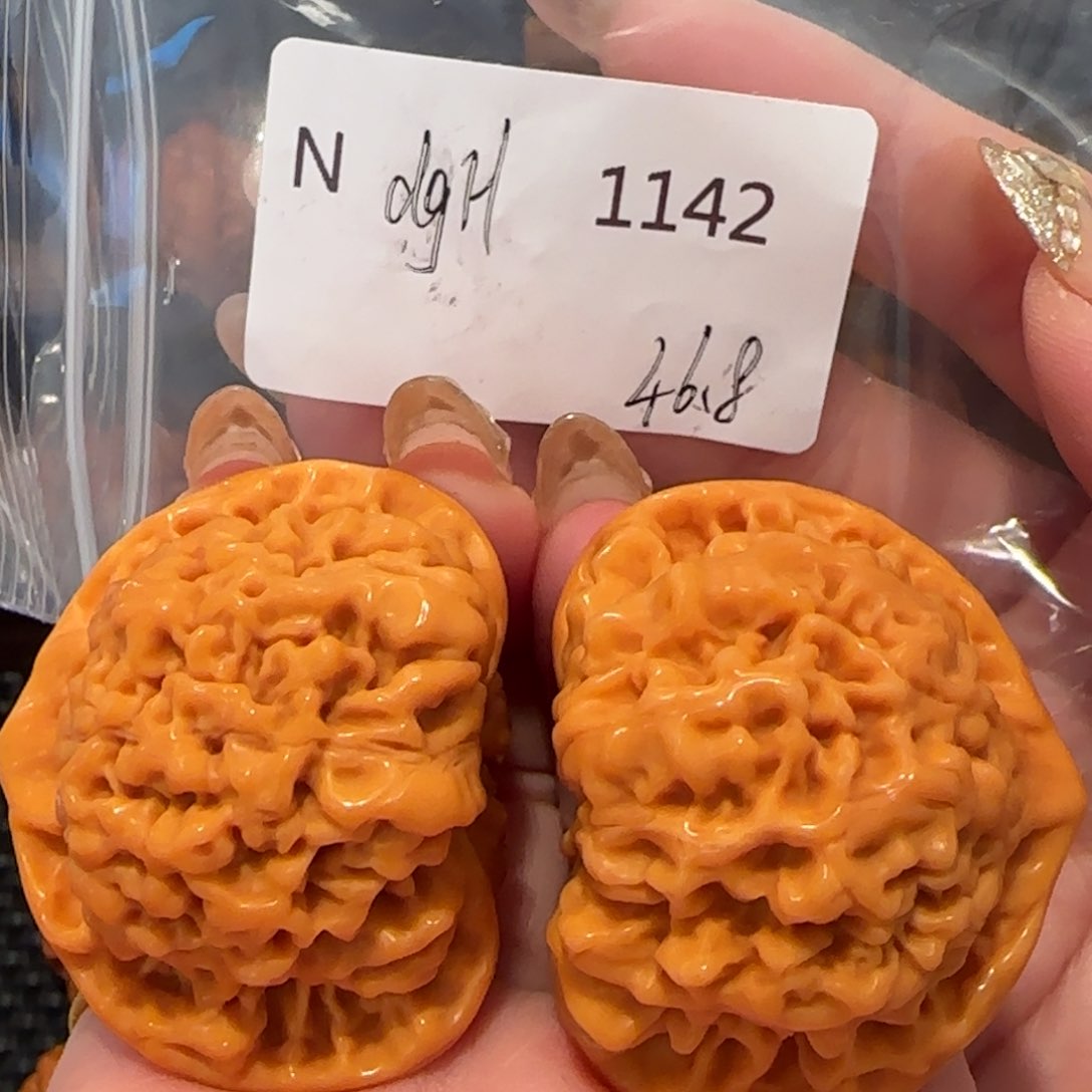 桃核吊坠蟒*官帽46精品