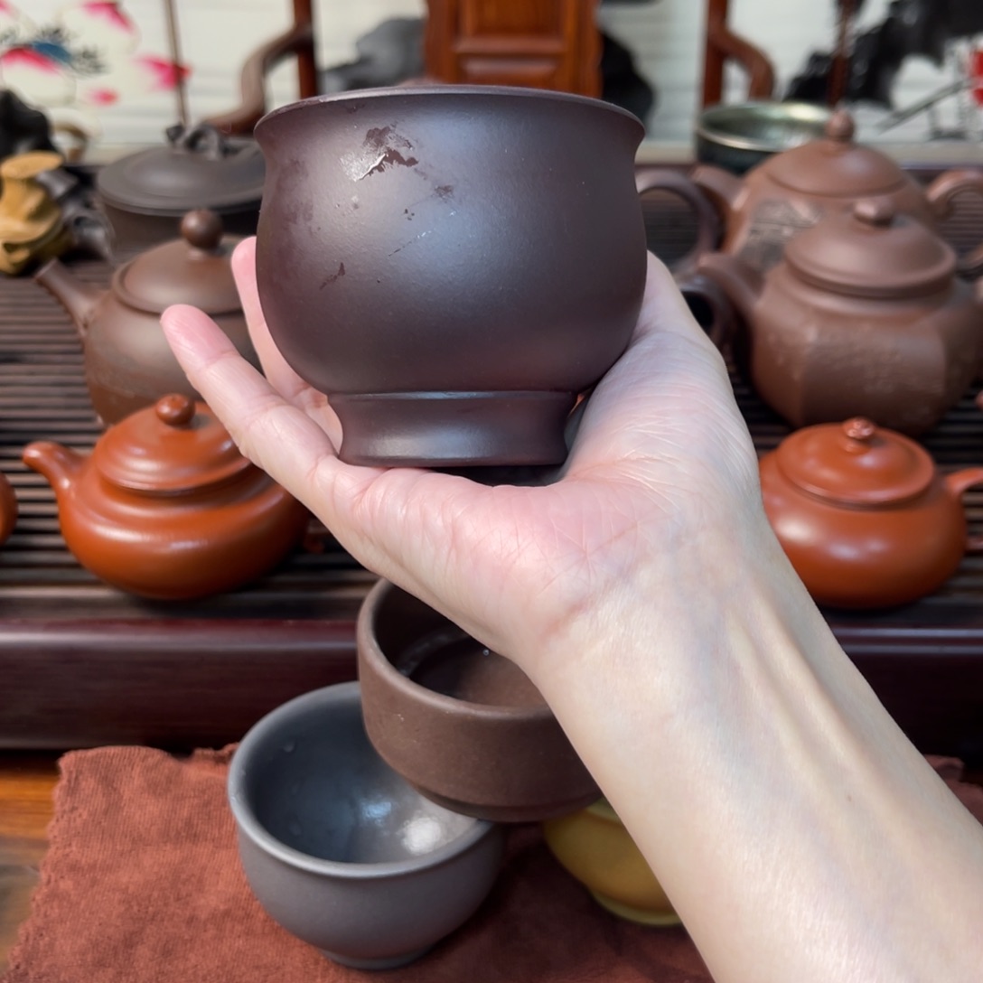 茶杯紫砂Z*紫砂杯主人杯