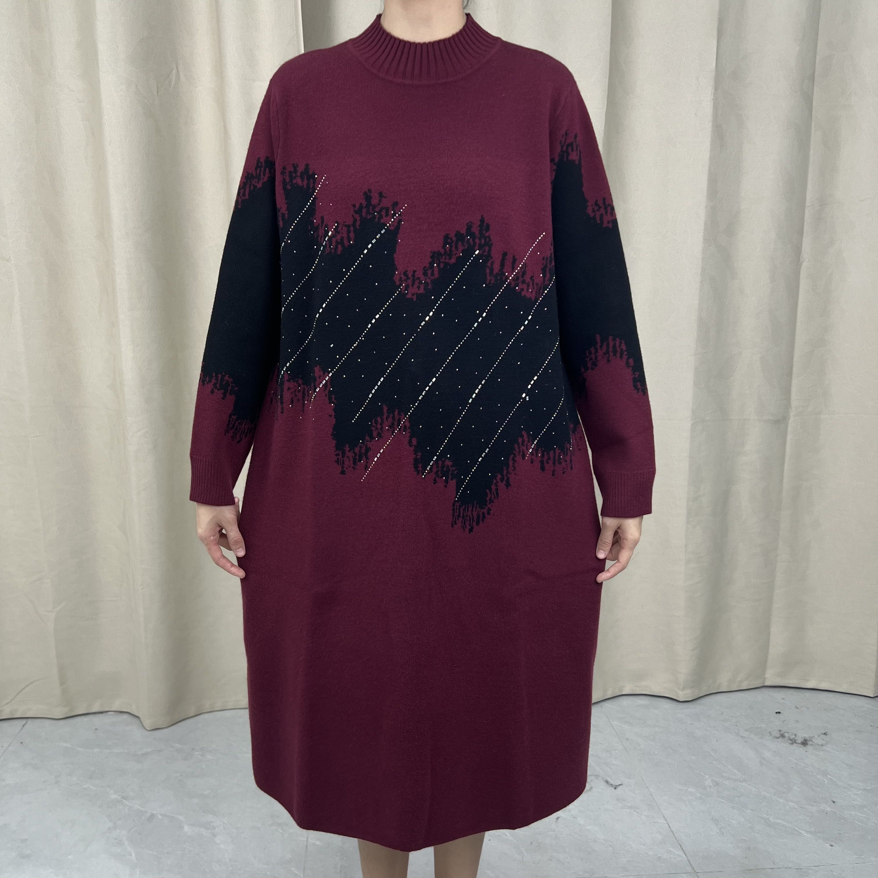 （083）湾湾奢品贵妇既视感显廋舒适时尚百搭连衣裙春夏款.