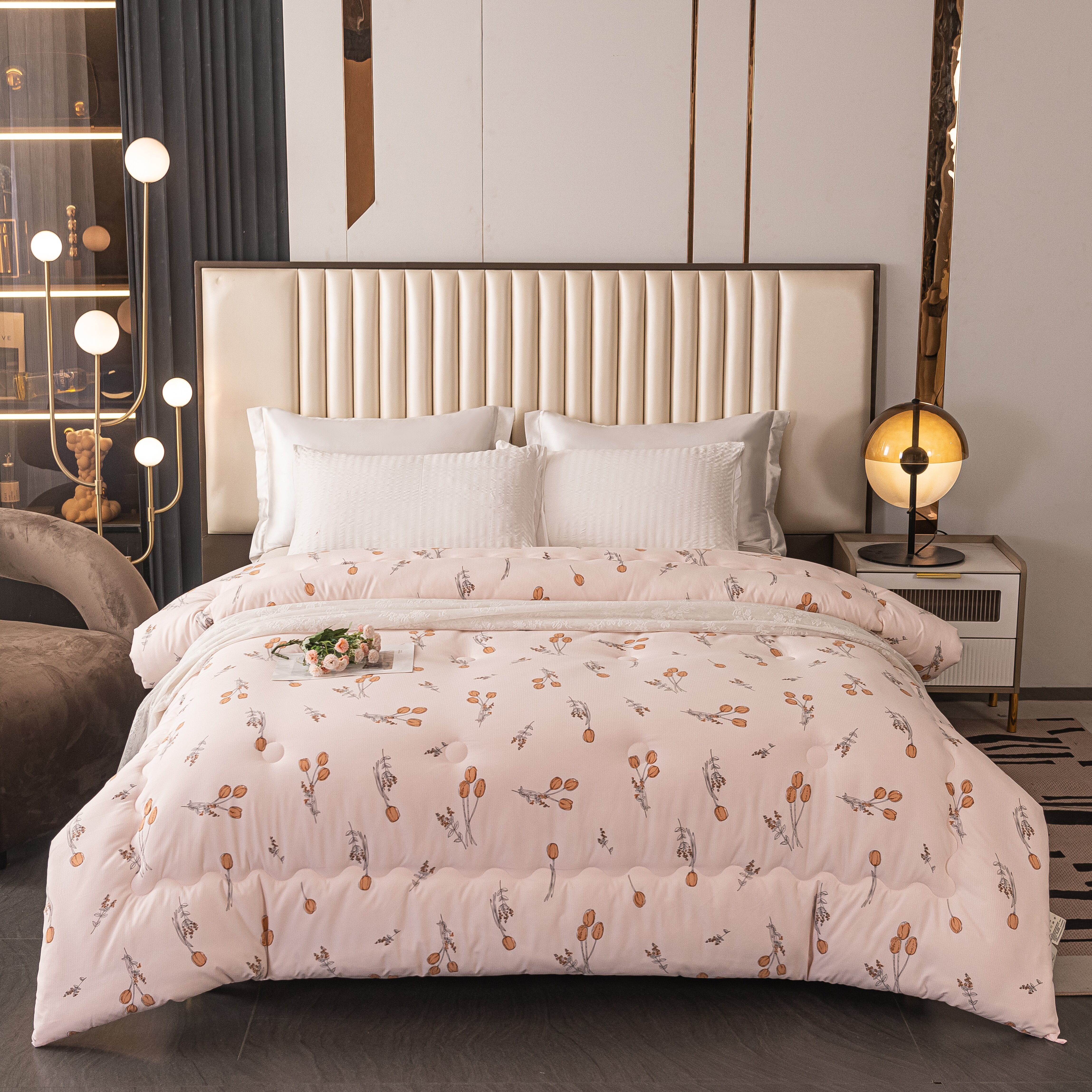 学生宿舍大豆纤维春秋空调夏凉春秋四季通用奢华床品