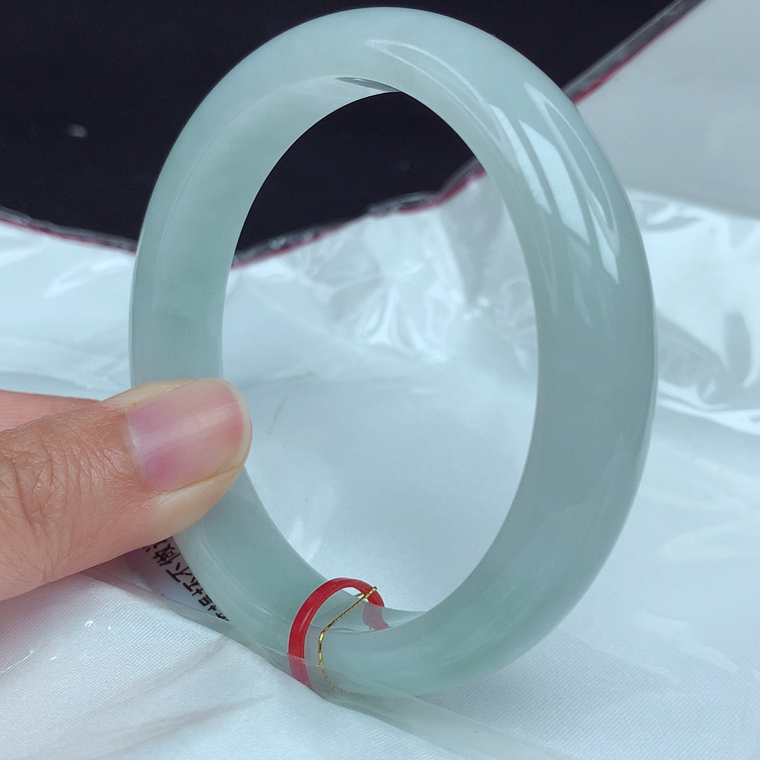 翡翠未镶嵌手镯58圈3222