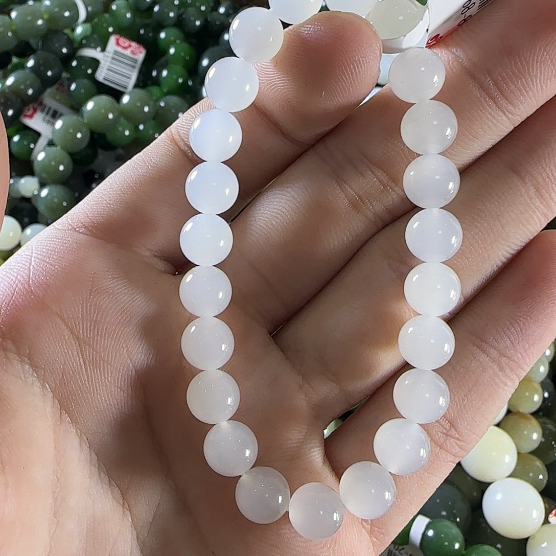 和田玉手链未镶嵌263