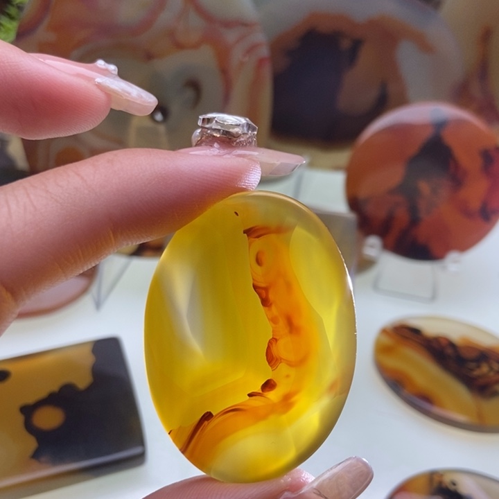 【闪购商品】玛瑙/玉髓颈饰未镶嵌