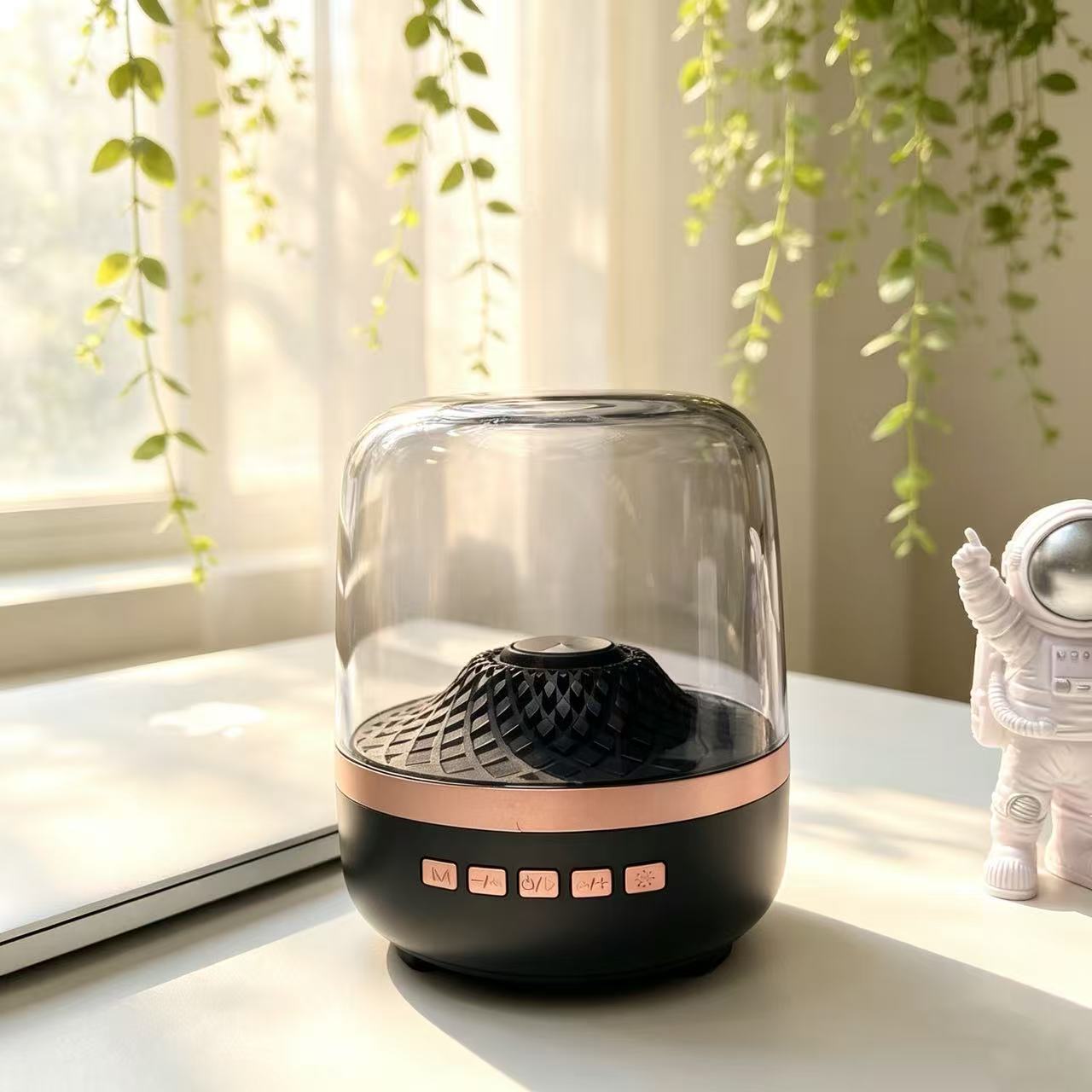 闪成品牌琉璃环绕蓝牙桌面氛围灯音响