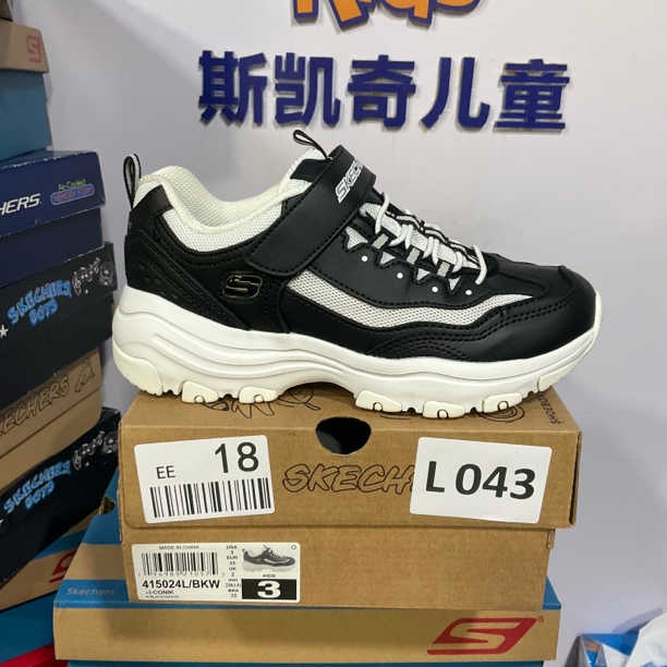 SKECHERS/斯凯奇L043 熊猫鞋 35码