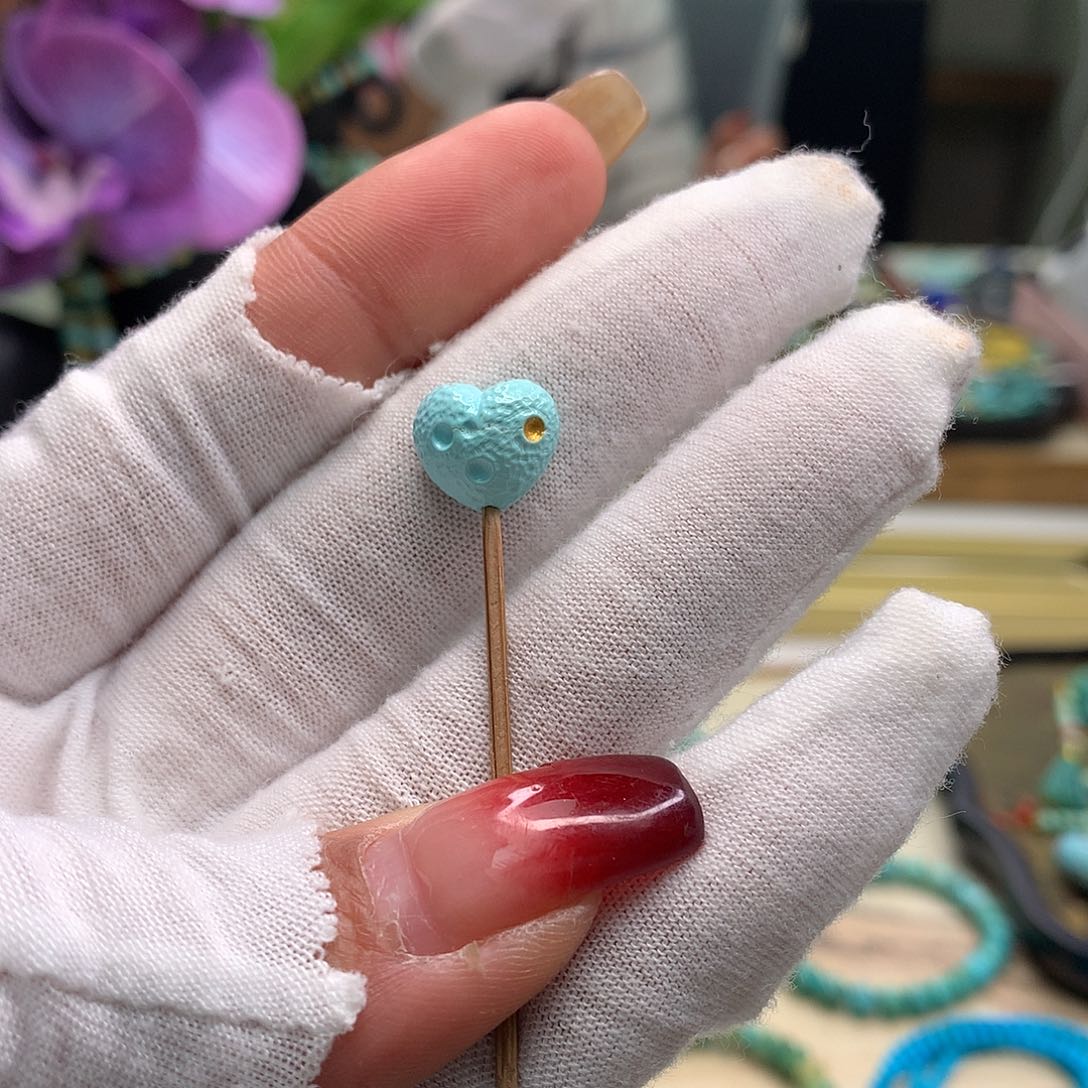 绿松石未镶嵌配饰