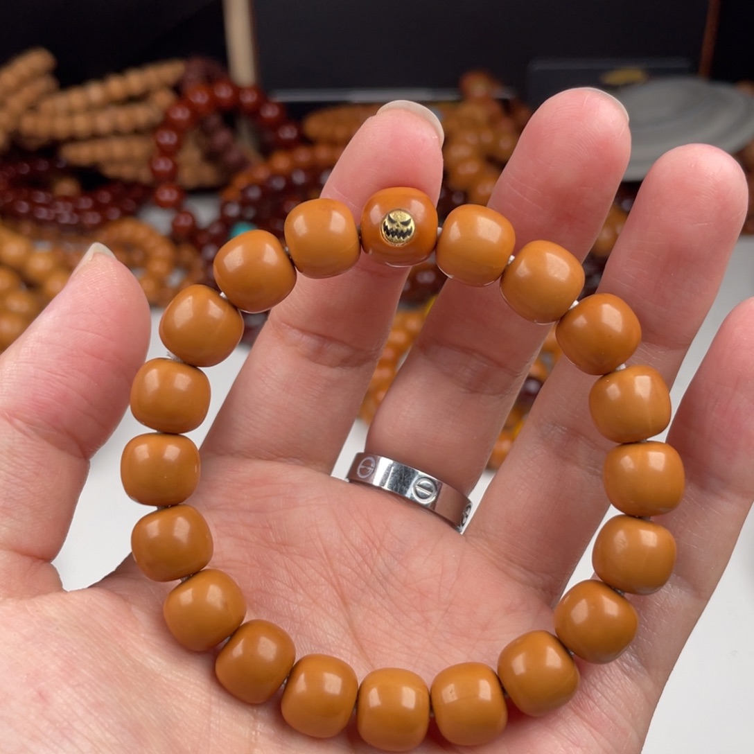 猴头核桃手串11老邢标48.8泛油