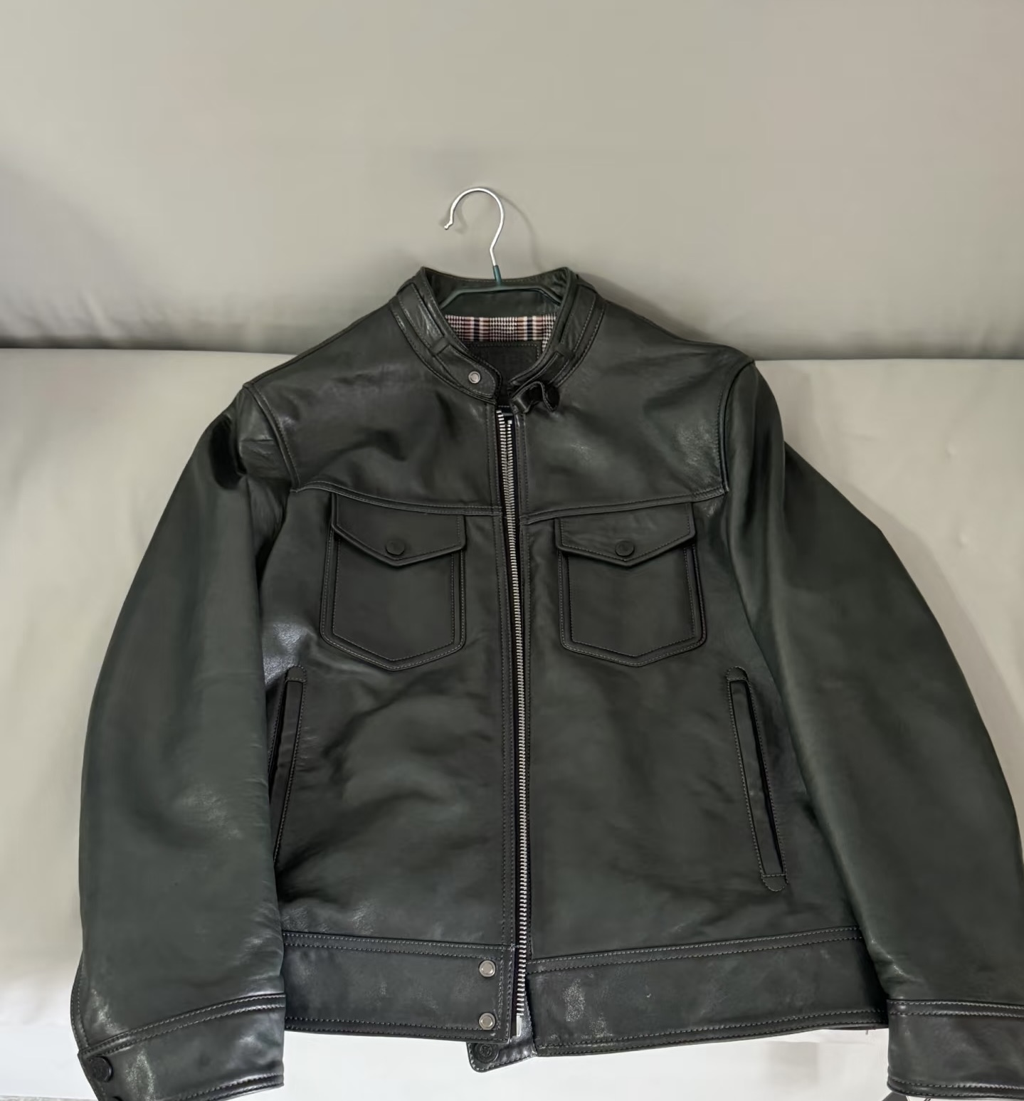 皮衣以直播间为准