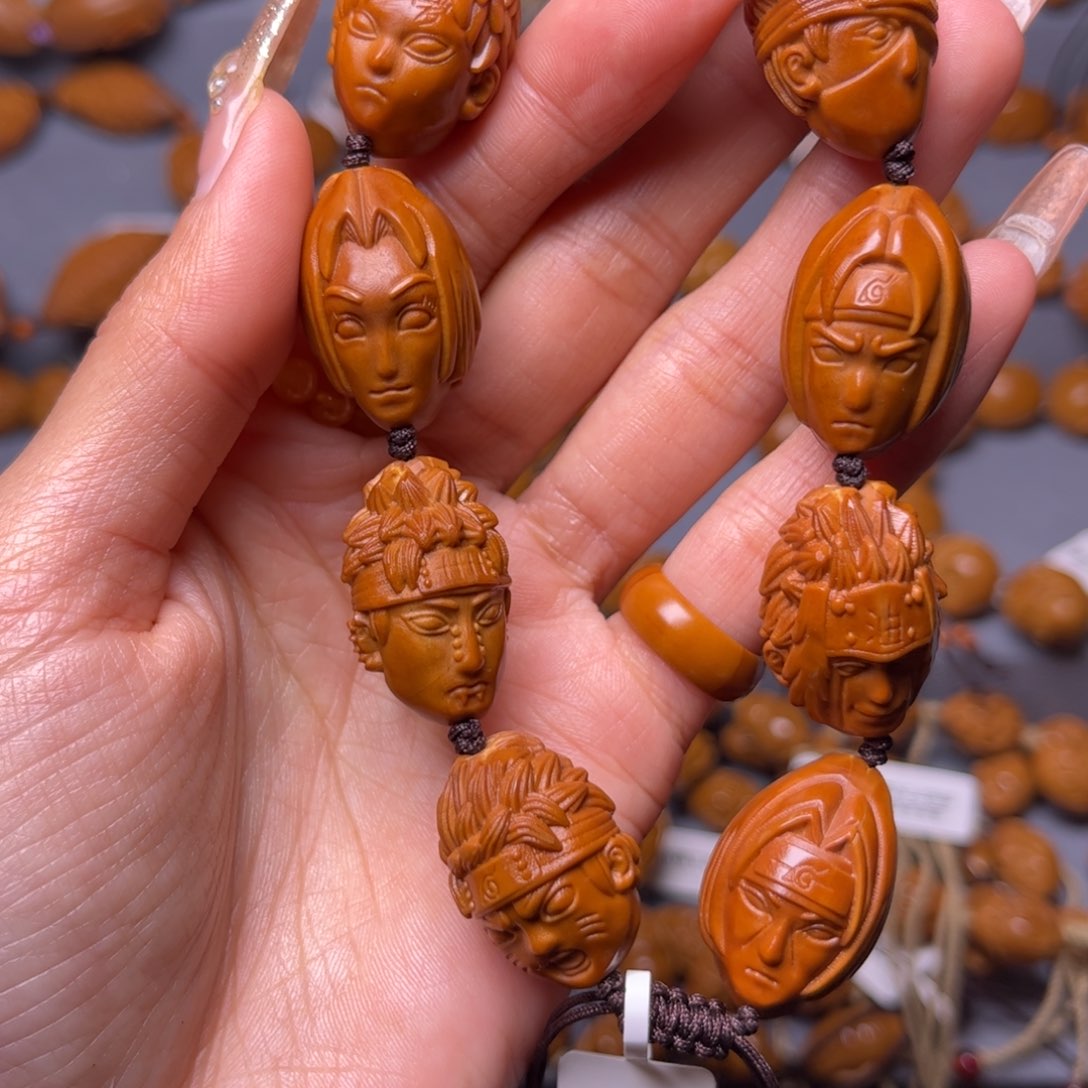 橄榄核吊坠1.7火影手串