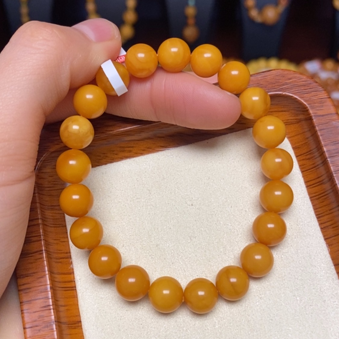 【闪购商品】蜜蜡手链未镶嵌手串