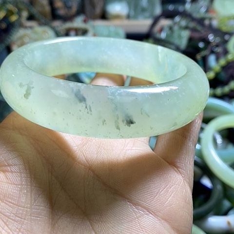 岫玉手镯未镶嵌59/60口径