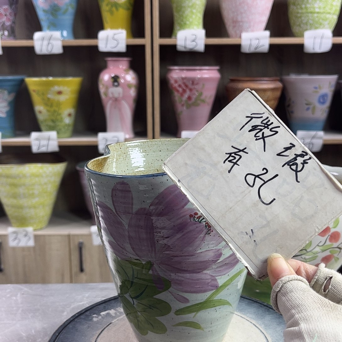 景德镇陶瓷花盆花盆