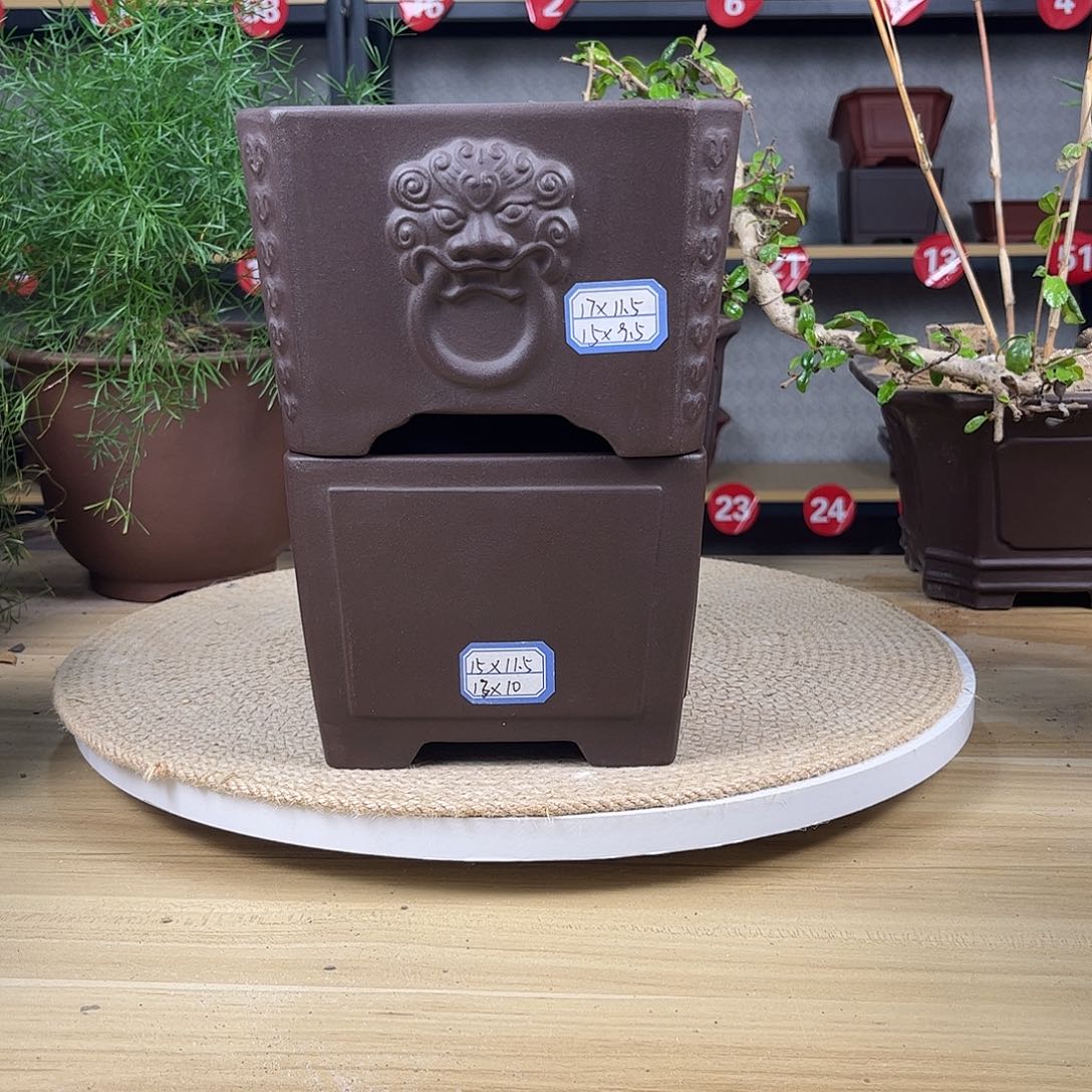 紫砂花盆紫砂花盆