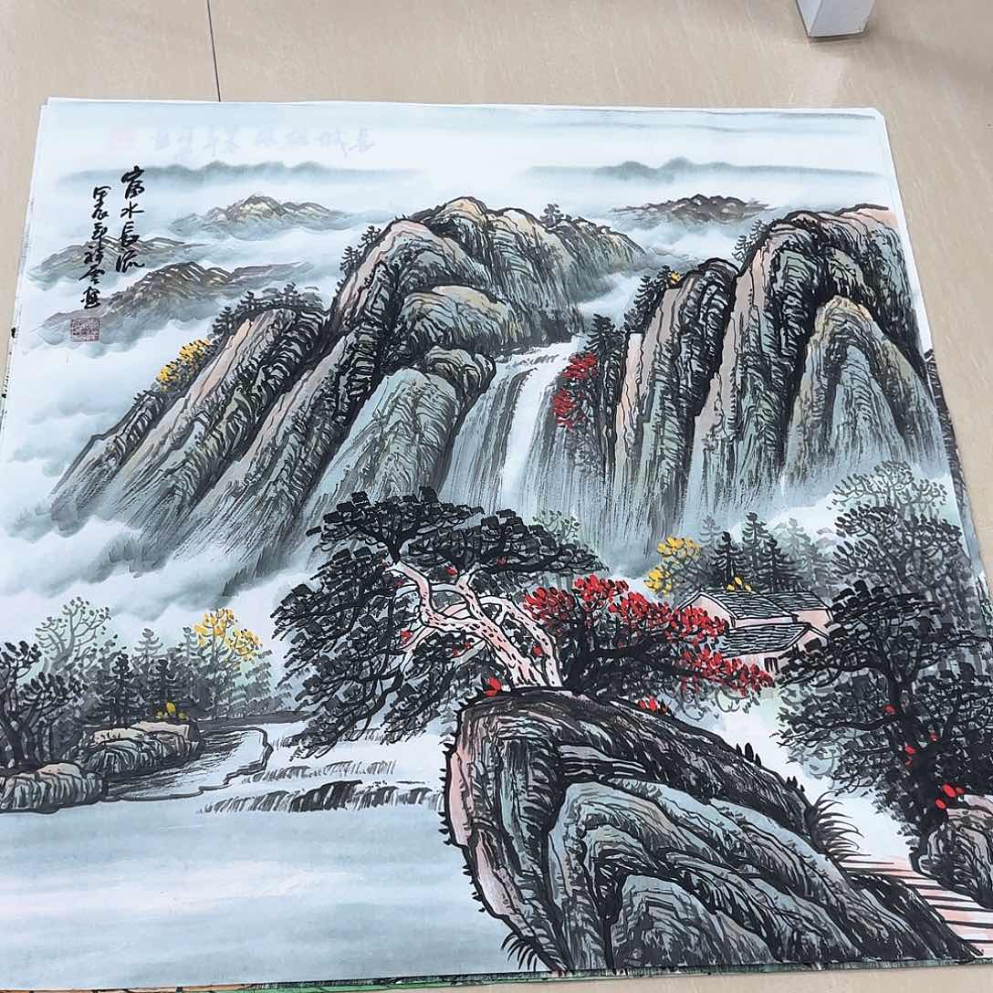 国画国画作品展。国画^_^