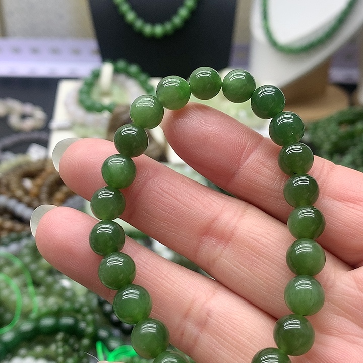 【闪购商品】和田玉手链未镶嵌8