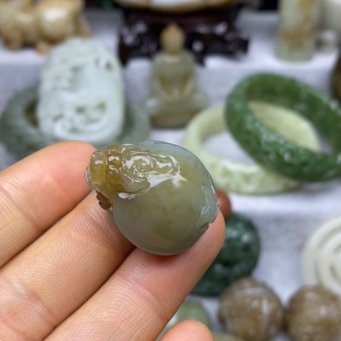 和田玉挂件把件摆件未镶嵌