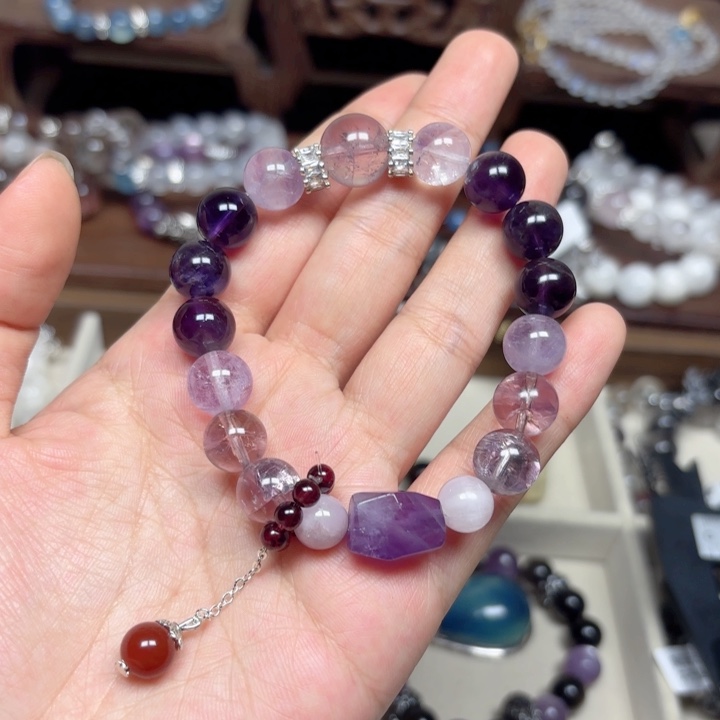 水晶手链未镶嵌金薇薇